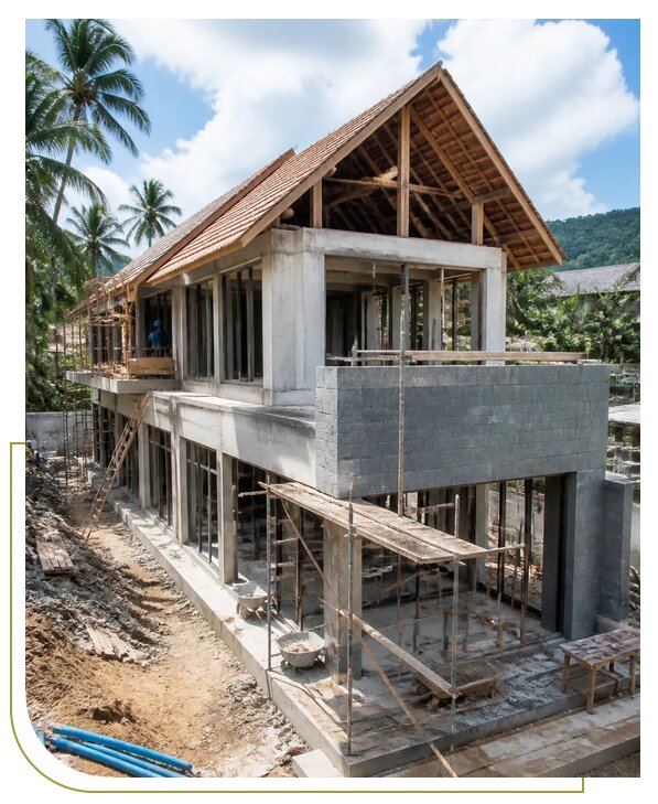 Строительство вилл на Пхукете для клиентов из Коврова
